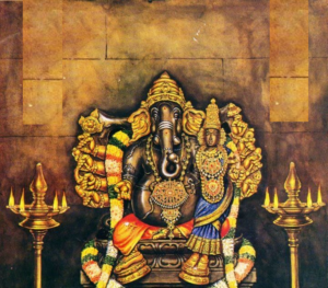 Tantrik form of ganesh