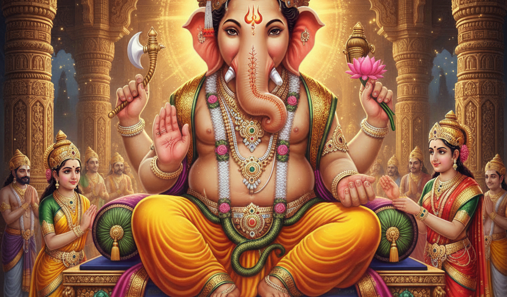 Sri Siddhivinayaka Stotram Sanskrit, Transliteration, and English Meaning