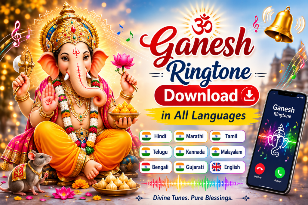 Ganesh ringtone download in all languages
